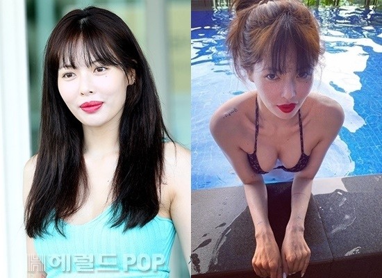 가수 현아/사진=민선유 기자, 현아 인스타그램