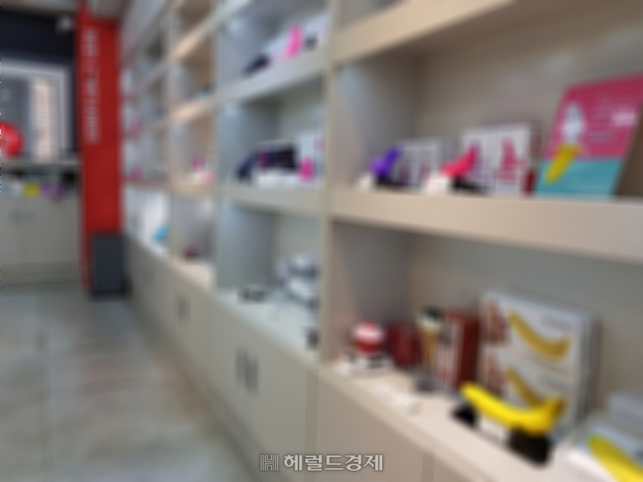 서울시 용산구의 한 성인용품 판매점. 기사와 직접적 관련 없음.[사진=성기윤 기자/skysung@heraldcorp.com]