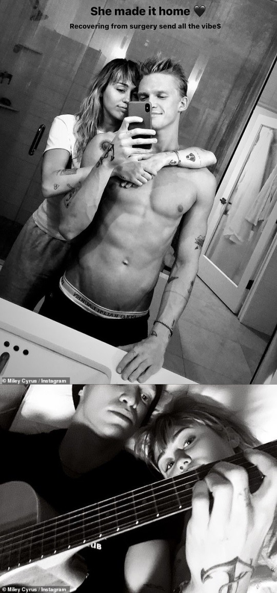 마일리 사이러스 인스타