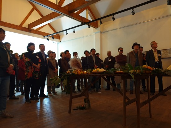 (사진제공=세로토닌문화원)이시형미술관 개관식에는 사회 각층 인사들이 참여했다.