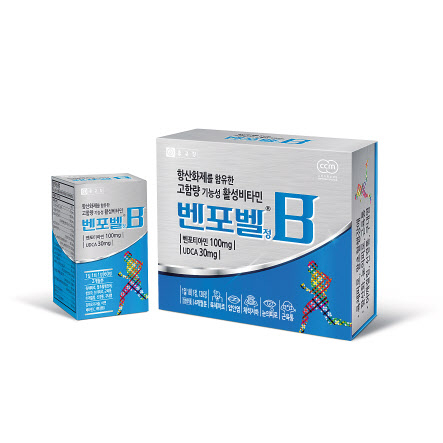 종근당 벤포벨종근당은 활성비타민인 벤포티아민을 포함한 비타민 B군 9종과 우르소데옥시콜산(UDCA), 코엔자임Q10, 비타민C, D, E, 아연 등을 복합적으로 함유해 하루 한 알로 우리 몸에 필요한 영양성분을 골고루 섭취할 수 있는 고함량 기능성 활성비타민 ‘벤포벨’을 권했다. 면역력 강화, 눈의 피로. 신경통, 근육통, 구내염, 피부염 개선 등에 효과가 있다고 밝혔다.동국제약 오라메디 오라비텐