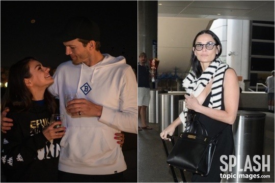 밀라 쿠니스, 애쉬튼 커쳐 (출처: 애쉬튼 커쳐 인스타)