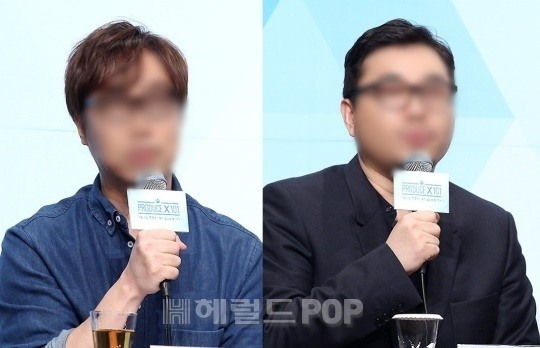 안준영 PD. 김용범 CP/사진=민선유기자