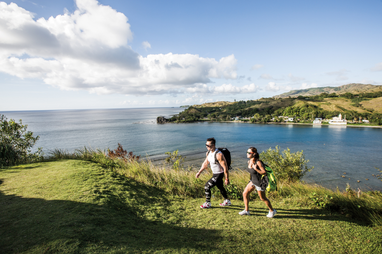 괌 관광청이 ‘건강여행’으로 추천한 우마탁 람람산~메리조 하이킹 코스
