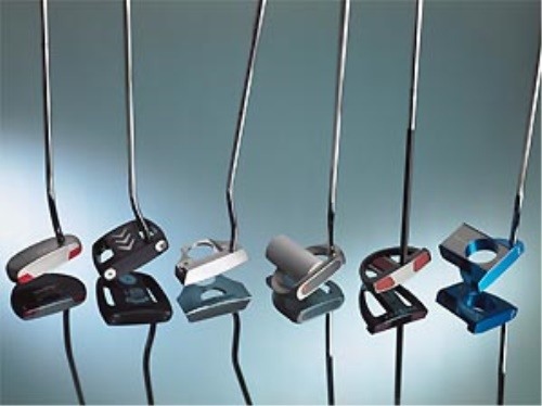 말렛, 블레이드 및 구즈 넥 스타일 퍼터들.