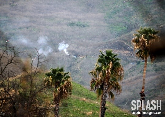 코비 브라이언트 사고 현장