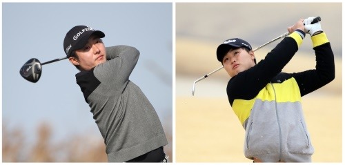 신인상 도전하는 박희성(좌), 이규민. [사진=KPGA]