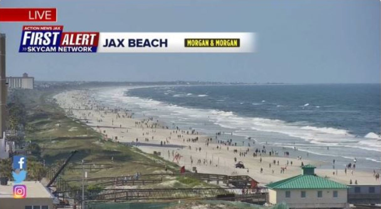 코로나 속 美플로리다 해변 열려…인파 몰렸다 : zum 뉴스