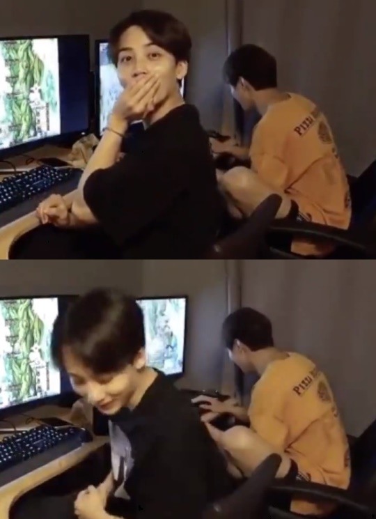 V라이브 영상 캡처