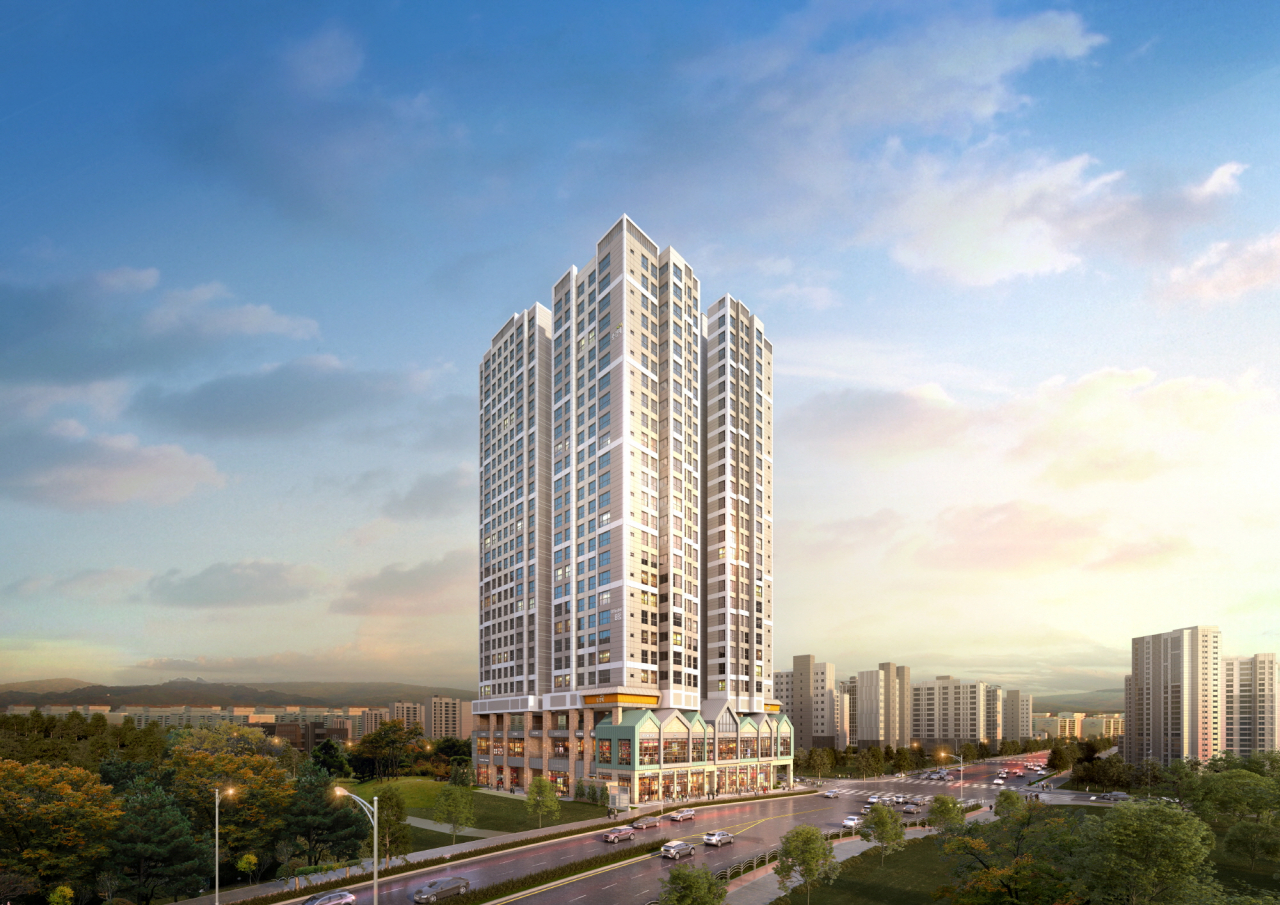 위례신도시 제일풍경채 투시도 [제일건설 제공]