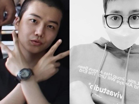 진호, 김진우/사진=육군훈련소, 김진우 인스타그램