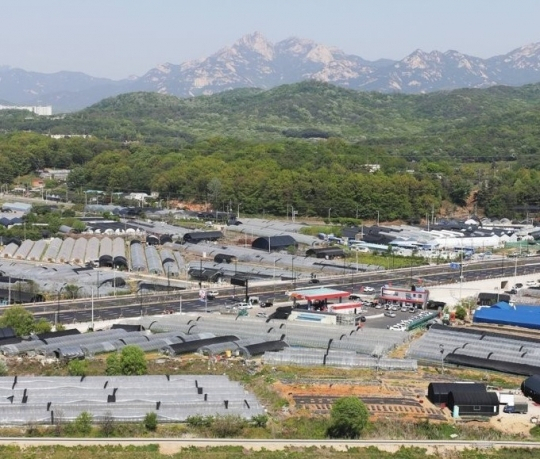 경기도 고양시 창릉동 3기 신도시 대상 부지 모습. [연합]