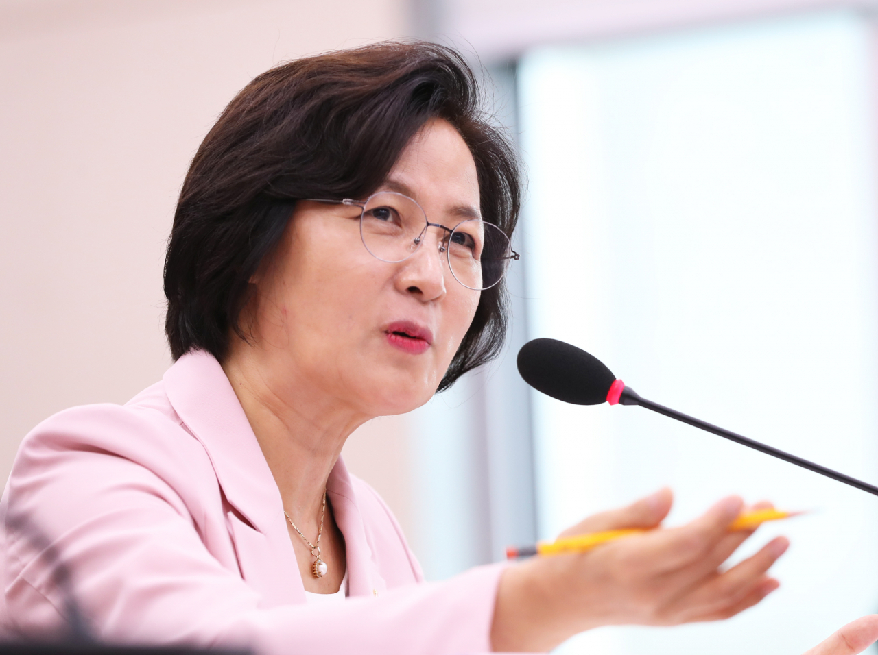 추미애 법무부 장관. [연합]