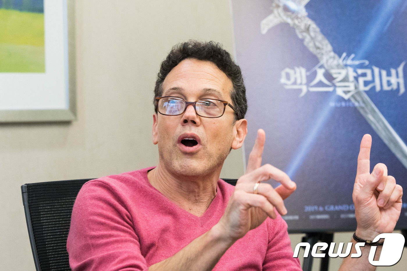 뮤지컬 '엑스칼리버' 작가 아이반 멘첼(Ivan Menchell)© News1