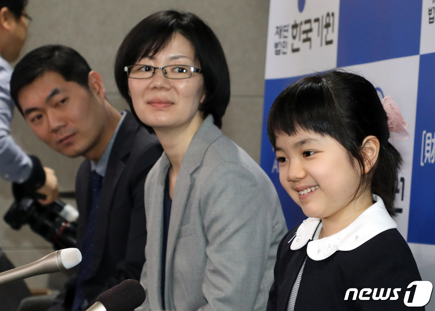 일본 바둑 프로기사 나카무라 스미레 초단이 22일 오전 서울 성동구 한국기원에서 기자회견을 하고 있다. 2019.1.22/뉴스1 © News1 황기선 기자