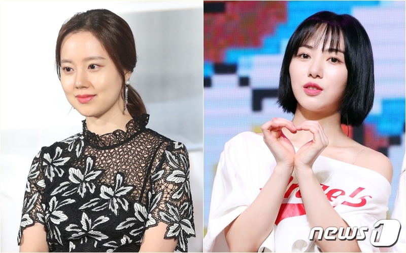 문채원과 민아 © 뉴스1