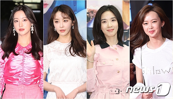 (왼쪽부터) 오연서 정유미 이청아 오초희 © 뉴스1 DB
