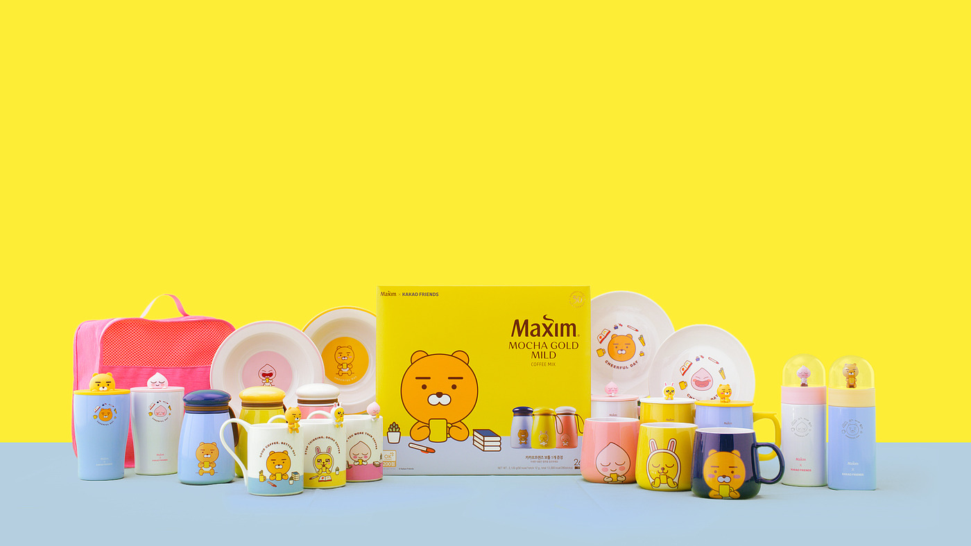 '맥심X카카오프렌즈 스페셜 패키지' © News1
