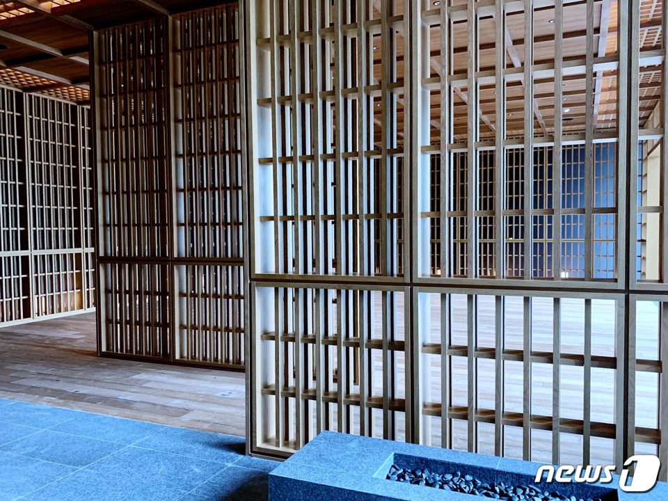 명상, 요가, 리셉션 파티나 소규모 이벤트 등이 개최되는 '마인드풀니스홀'© 뉴스1