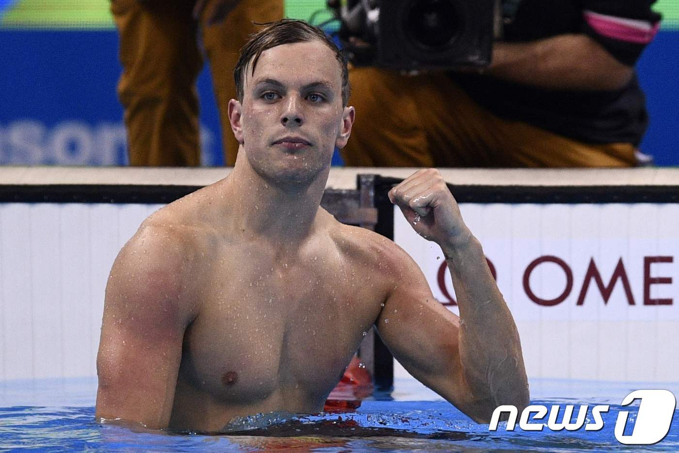 호주의 카일 찰머스. © AFP=뉴스1