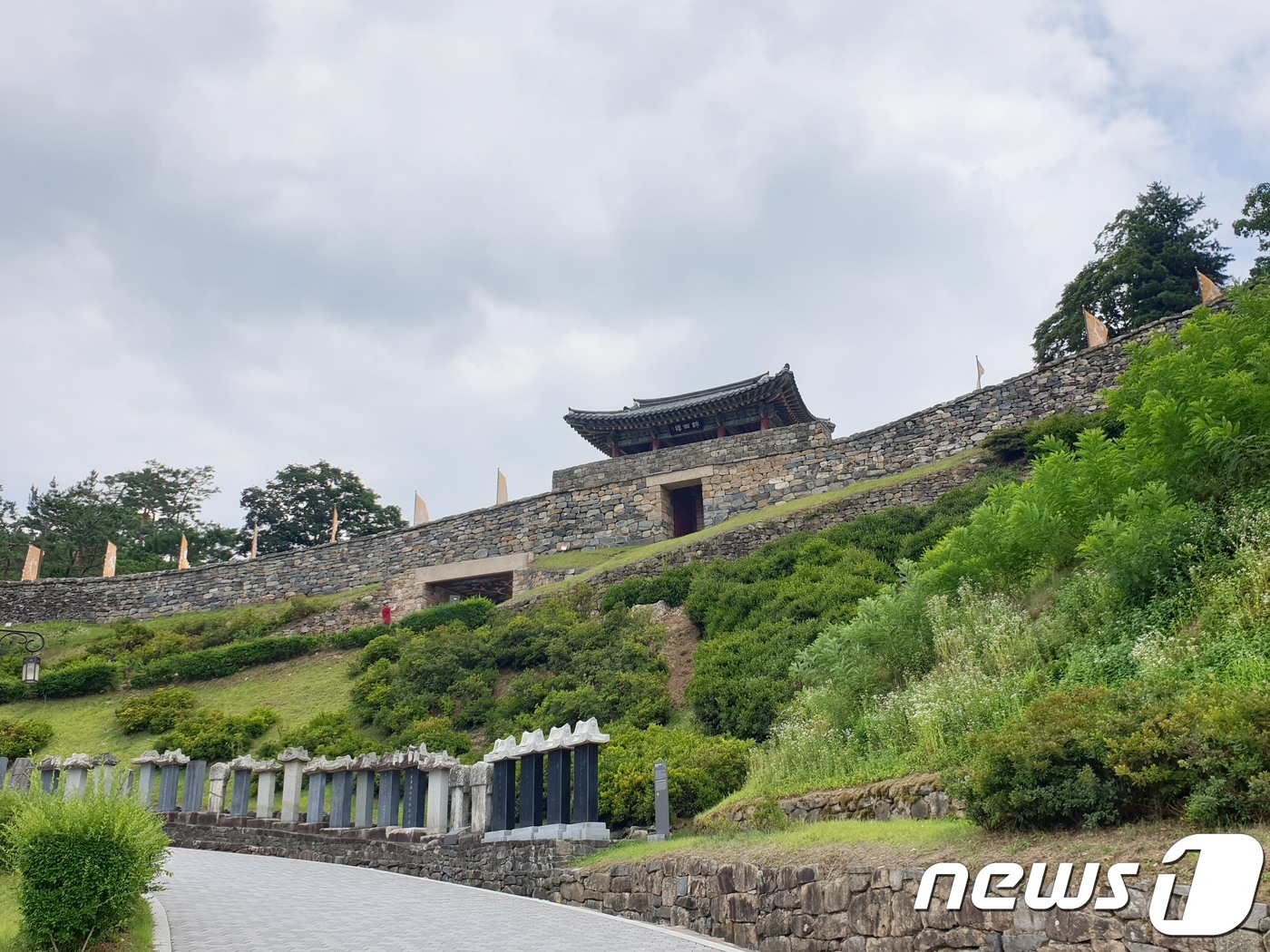 공산성 입구 전경.© 뉴스1 이기림 기자