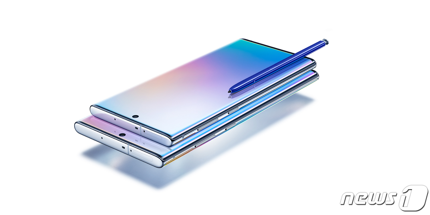 삼성전자의 갤럭시노트10 플러스 제품 이미지(삼성전자 제공)© News1 강은성 기자