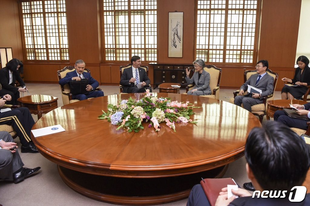 출처=에스퍼 장관 트위터(@EsperDoD) © 뉴스1