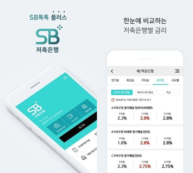 (저축은행중앙회 'SB톡톡+' 갈무리) © 뉴스1