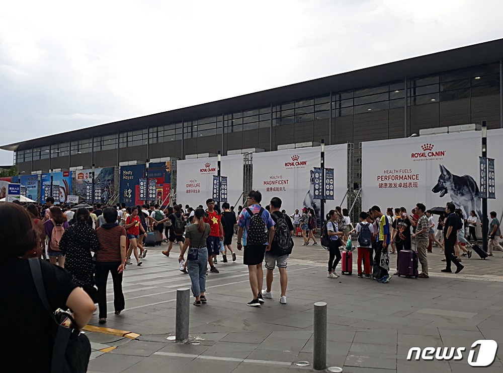 지난 8월21일~25일까지 중국 상하이에서는 '펫페어 아시아'가 열렸다. © 뉴스1 최서윤 기자
