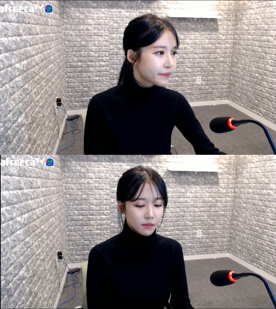 아프리카TV BJ 하이엘린 영상 캡처 © 뉴스1