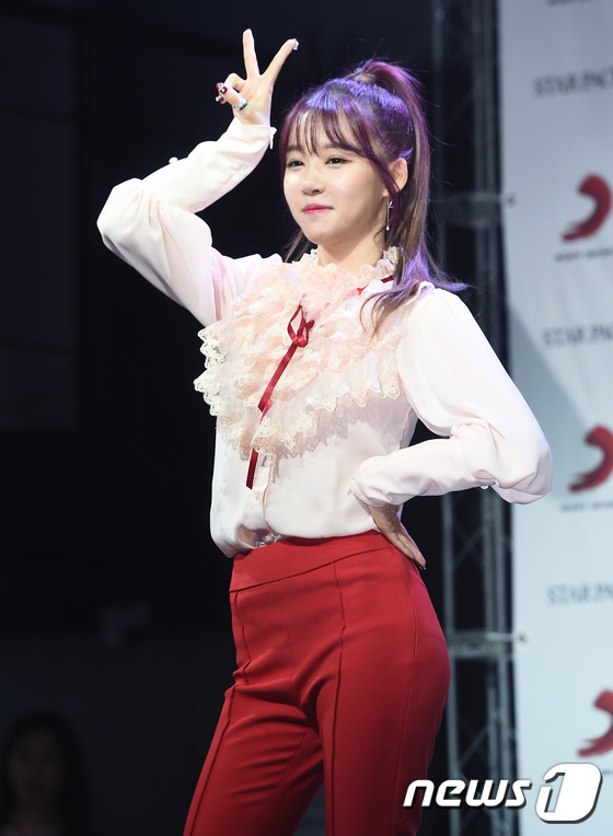 그룹 크레용팝 출신 엘린 © News1