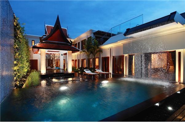 마이카오 드림 빌라 리조트 앤 스파 센타라 부티크 컬렉션 의 풀빌라 전경