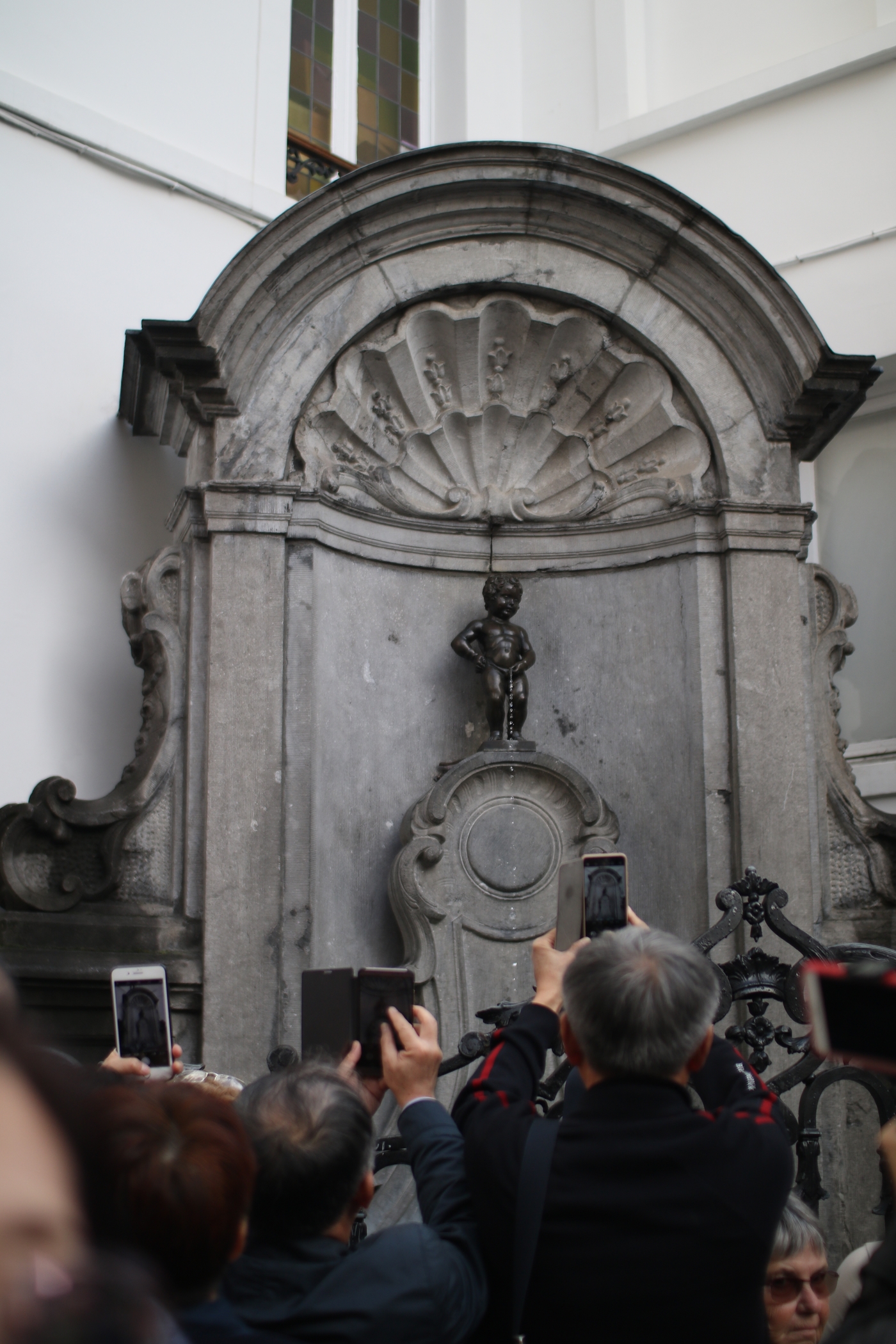 브뤼셀 오줌싸개 소년 동상© 뉴스1 윤슬빈 기자