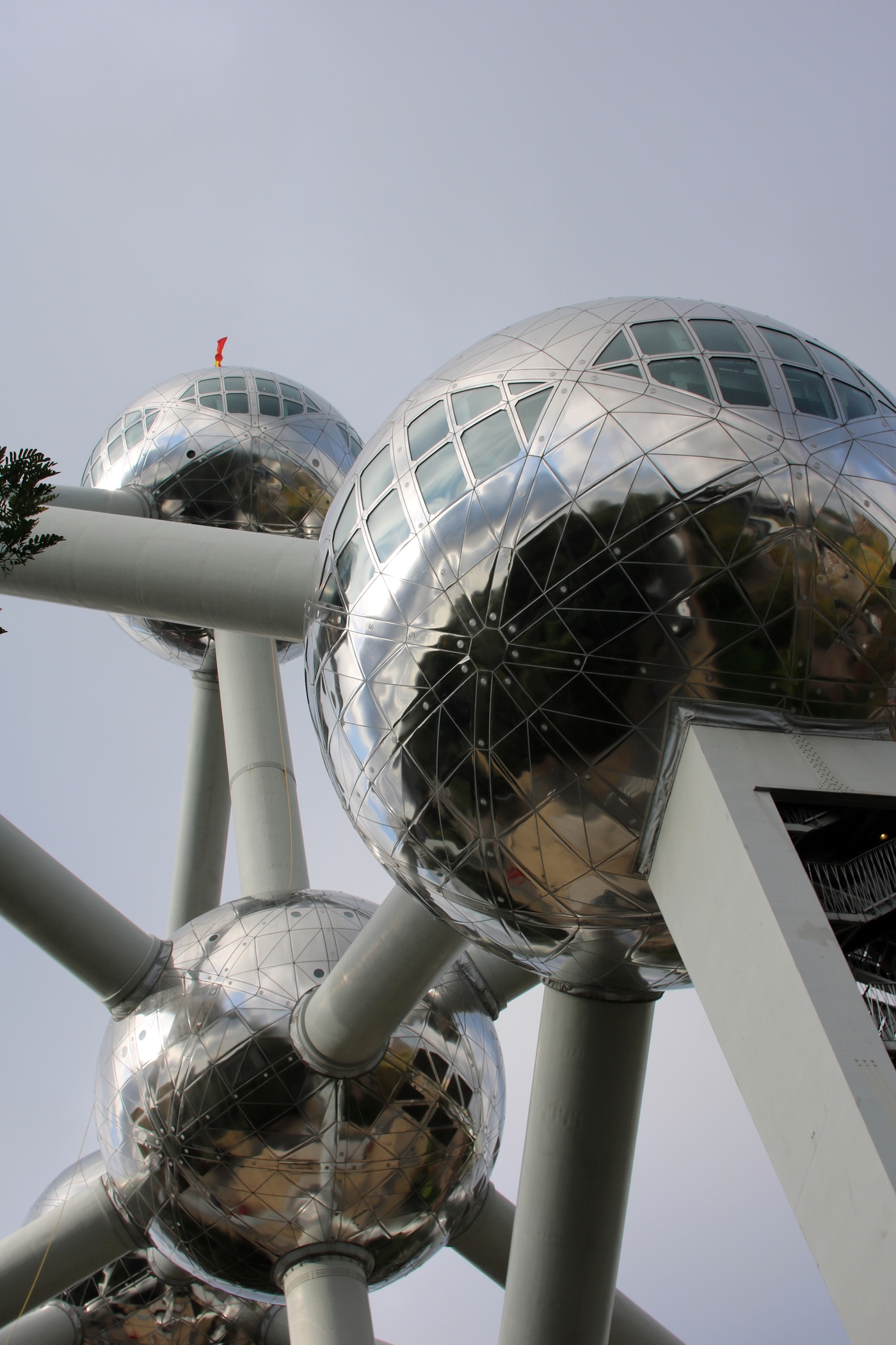 원자 핵분열의 순간을 표현한 아토미움© 뉴스1