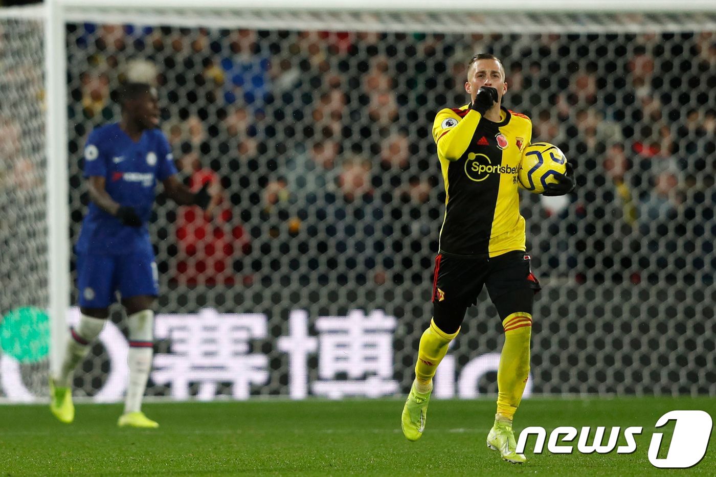 왓포드의 헤라르드 데울로페우.  © AFP=뉴스1