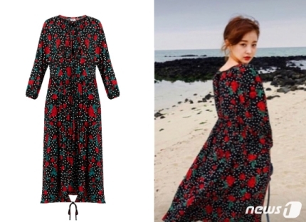 해외 사이트에서 판매되고 있는 프랑스 브랜드 '베트멍' 원피스(왼쪽), 오른쪽은 임블리에서 판매된 원피스. © 뉴스1