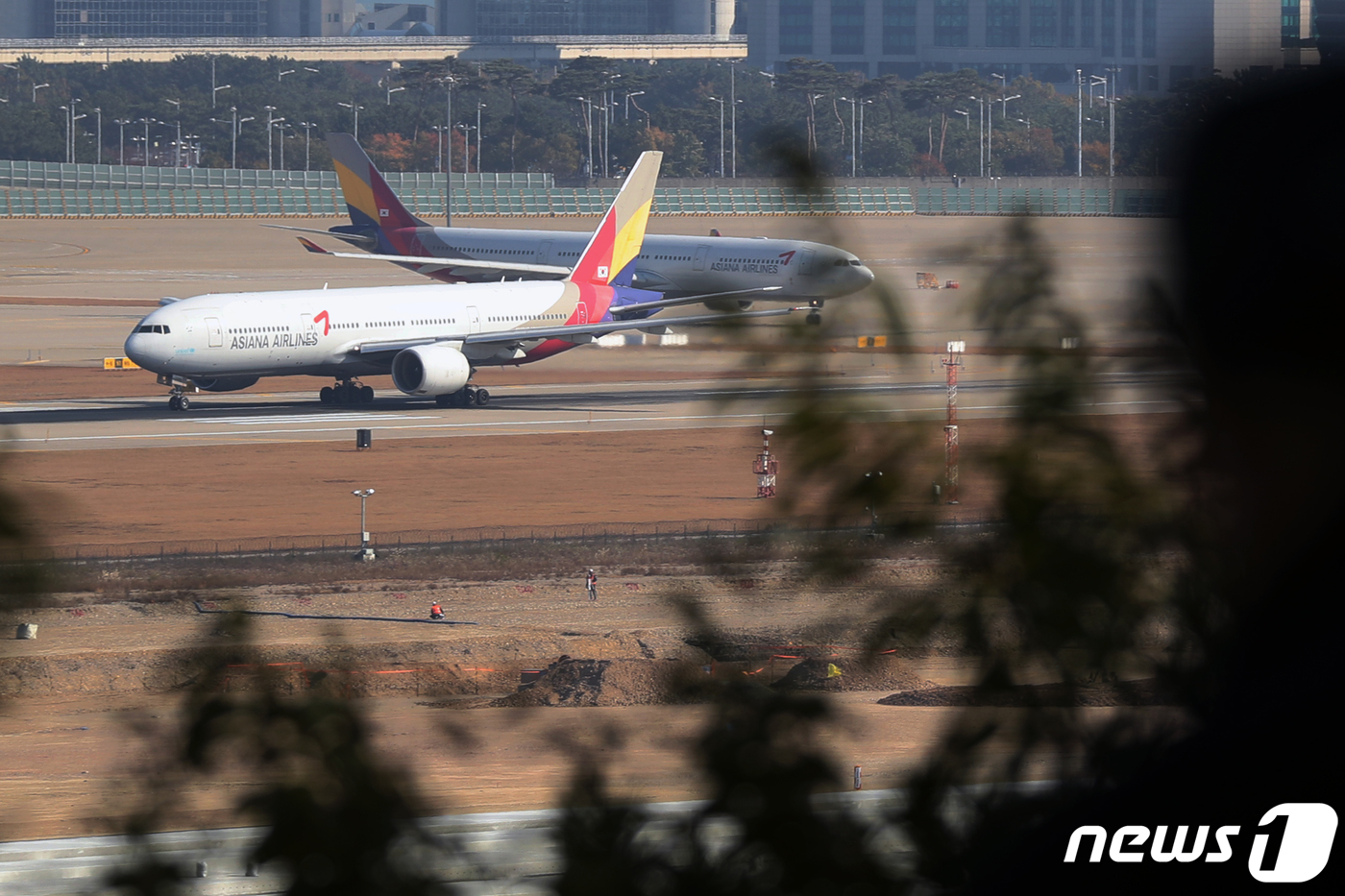 아시아나항공 항공기. 2019.11.7/뉴스1 © News1 민경석 기자
