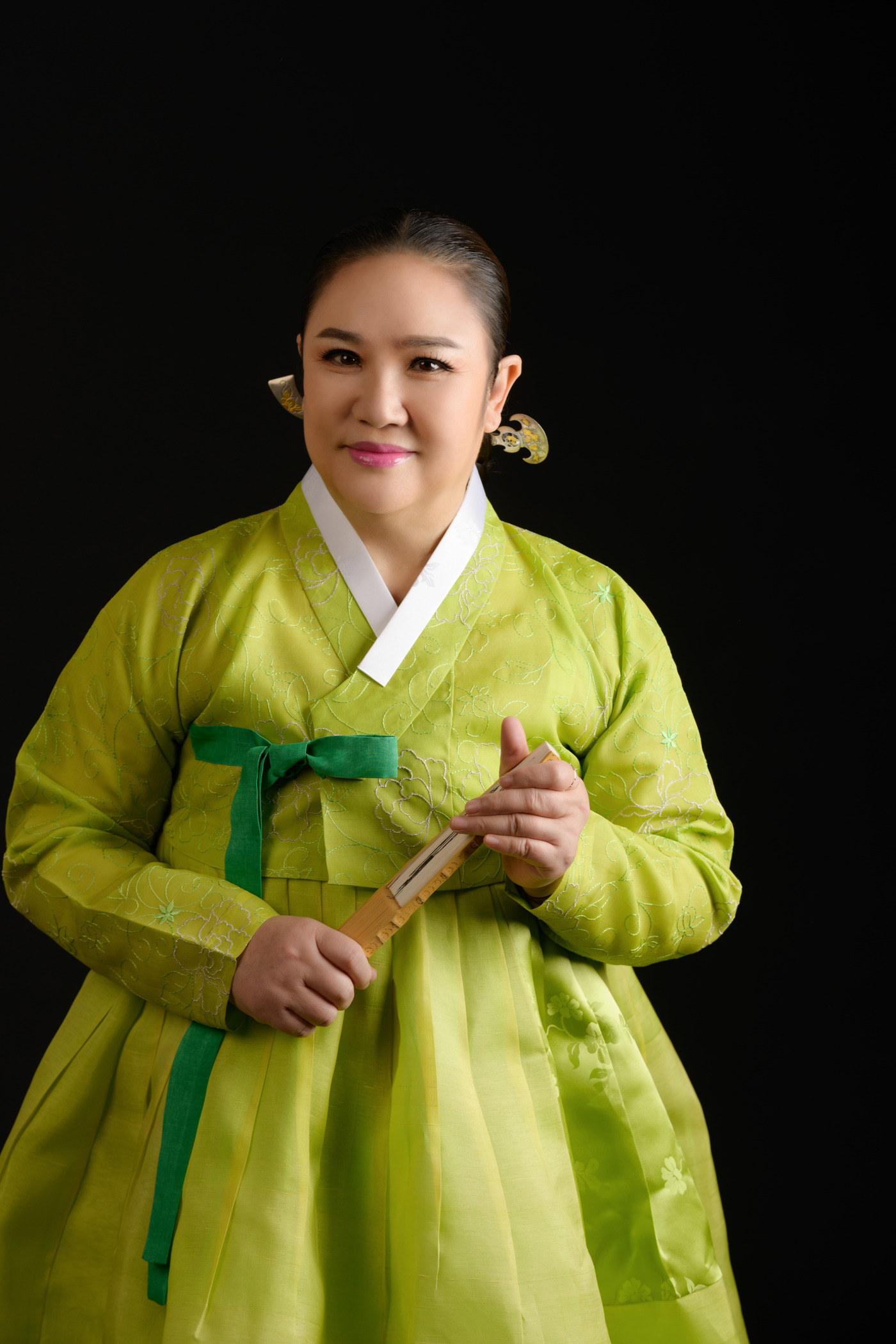 국가무형문화재 제5호 '판소리(흥보가)' 보유자로 인정 예고된 이난초씨.(문화재청 제공)© 뉴스1