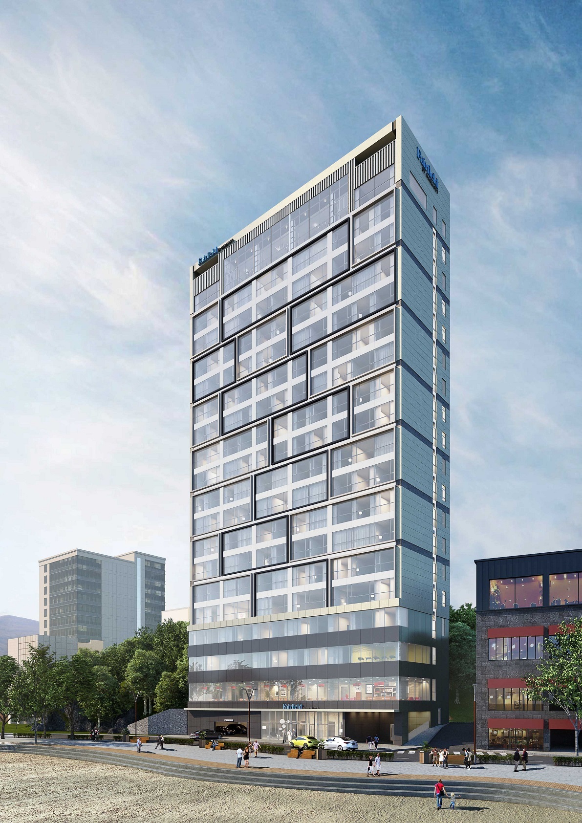 페어필드 바이 메리어트 부산 송도비치 외관