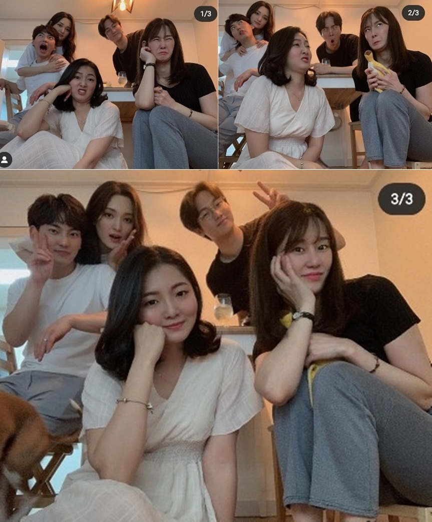 취객으로부터 폭행을 당한 모델 정담이(오른쪽)는 SNS에 밝은 근황을 전하다가 최근 '힘들다'고 해 궁금증을 자아냈다. 정담이 인스타그램 갈무리 © 뉴스1