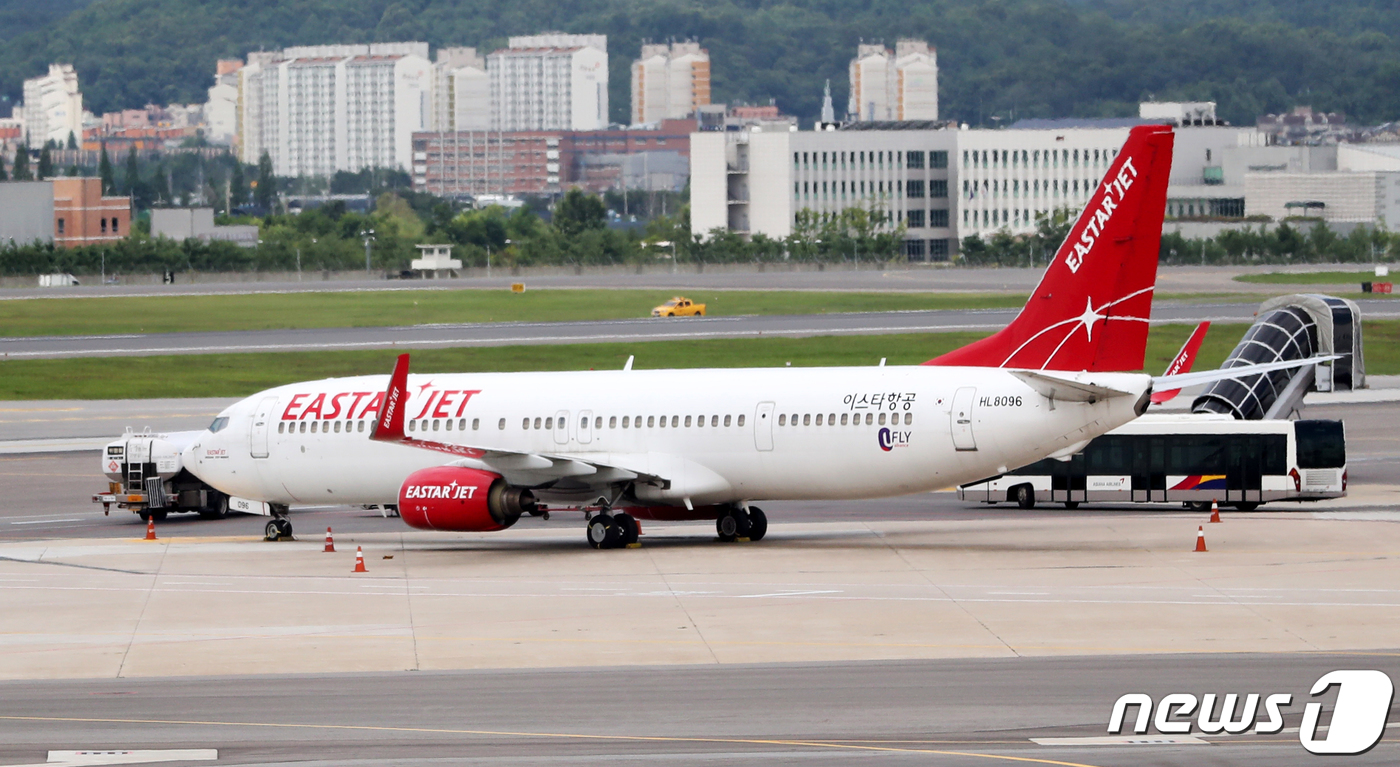 이스타항공 여객기.2020.7.15/뉴스1 © News1 정진욱 기자