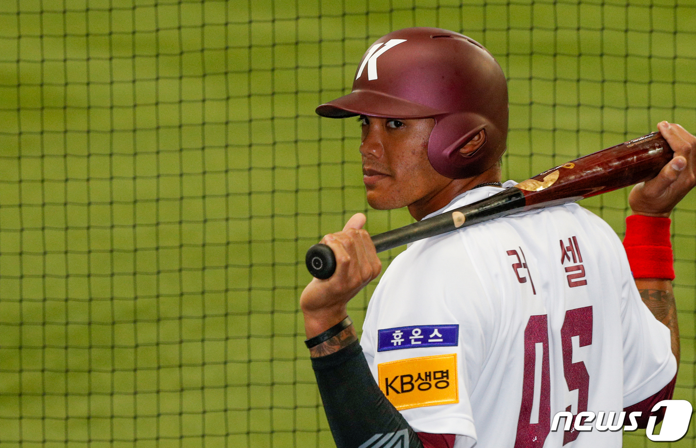 키움 히어로즈의 새 외국인 타자 에디슨 러셀이 등번호를 50으로 교체했다. /뉴스1 © News1 안은나 기자