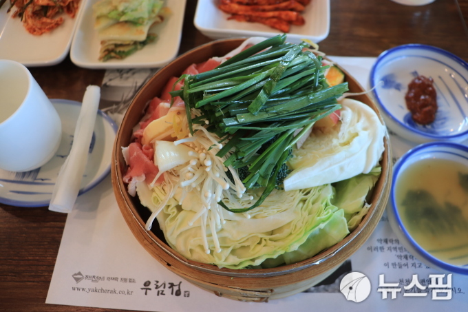 [제천=뉴스핌] 송유미 기자 = 우림정 통밥정식. 2019.01.23. yoomis@newspim.com