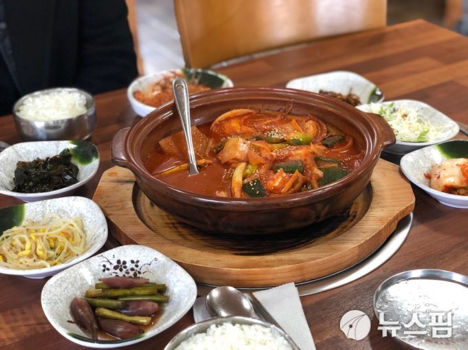 [제주=뉴스핌] 송유미 기자 = 진미식당 갈치조림. 2019.02.13. yoomis@newspim.com