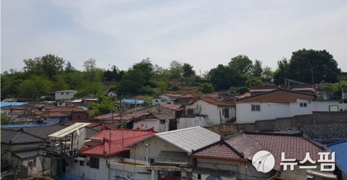 고양시 덕양구 화전동의 노후주택 전경. [사진=김지유 기자]