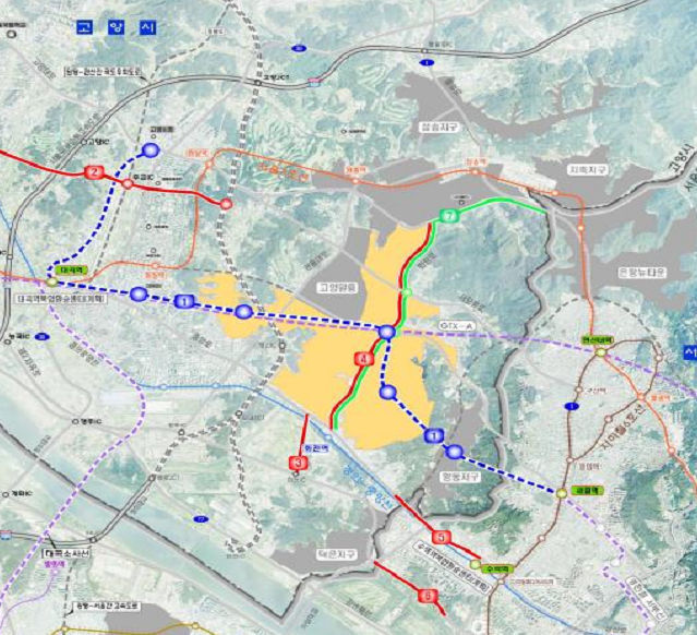 고양 창릉 일대 모습[자료=국토부]