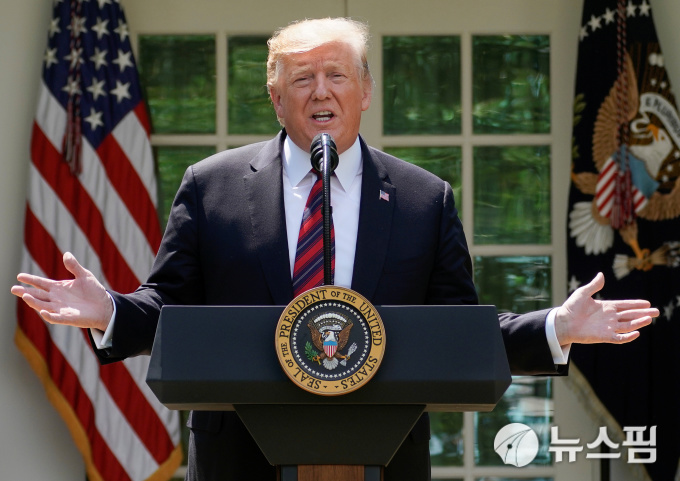 도널드 트럼프 미국 대통령[사진=로이터 뉴스핌]
