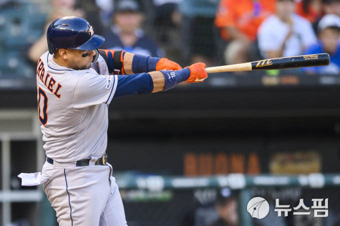 휴스턴이 시카고 화이트삭스와의 더블헤더 1차전에서 승리했다. [사진=로이터 뉴스핌]