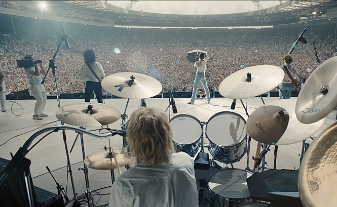 영화 '보헤미안 랩소디'의 한 장면 [사진=이십세기폭스코리아]