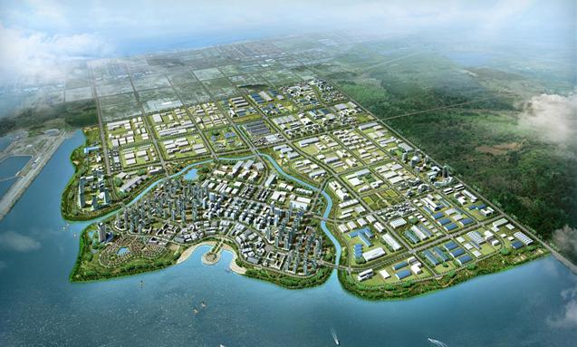 새만금산업단지 조감도 [자료=국토교통부]